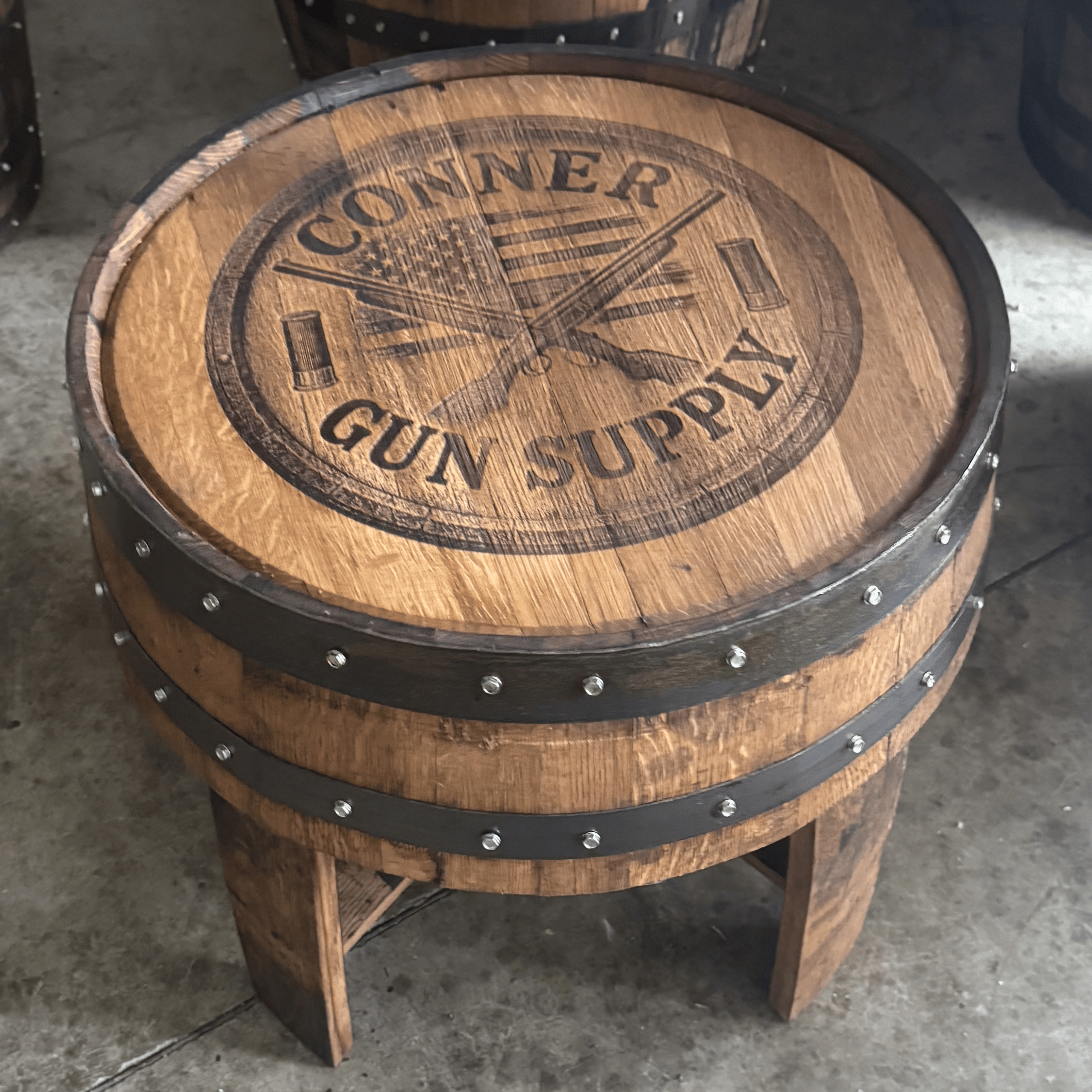 Barrel Head Side Tables